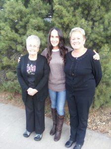 Me, Mom, Grandma